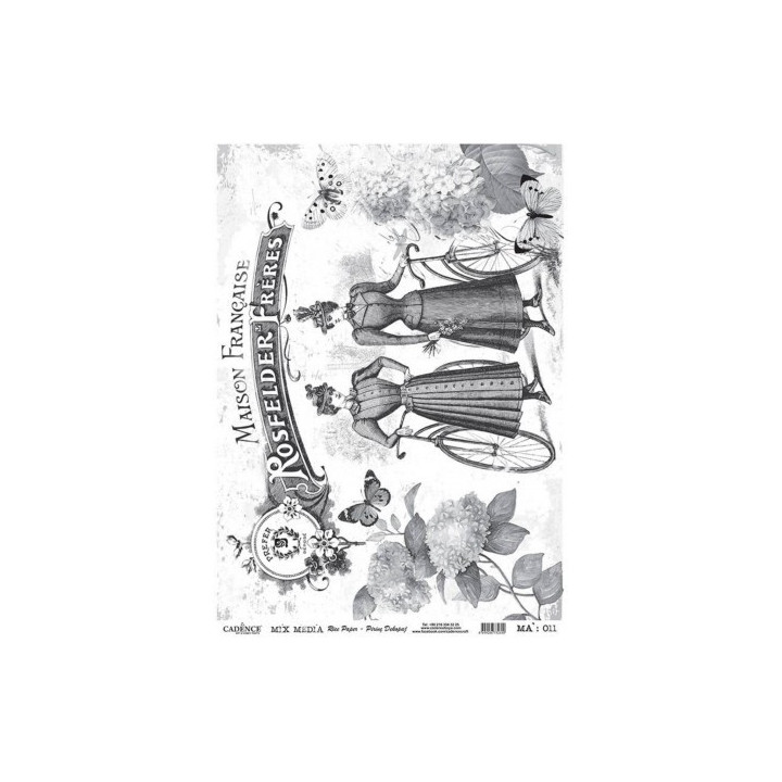 copy of Papel de arroz esfera reloj
